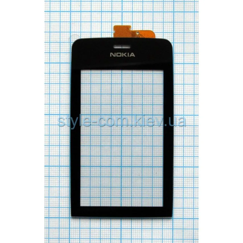 Тачскрин Nokia черный High Quality для Asha 308 309 310.