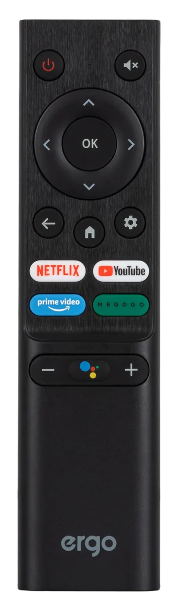 LED телевизор ERGO 24 дюйма черный VA HD Smart TV
