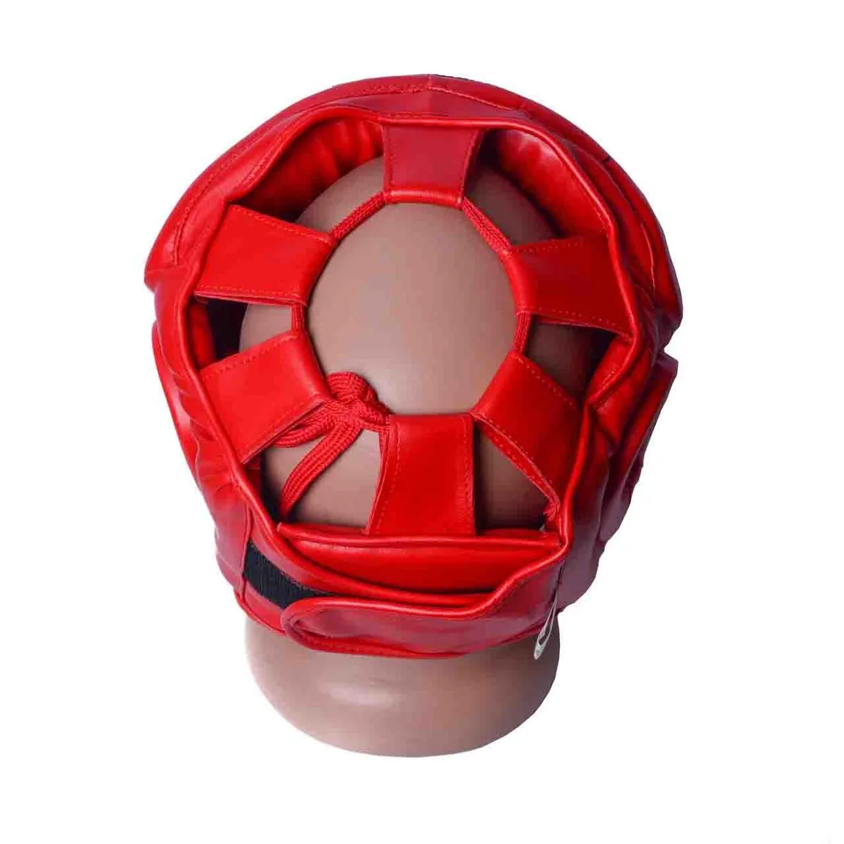 Боксерський шолом Active Point PU шкіра XS Червоний