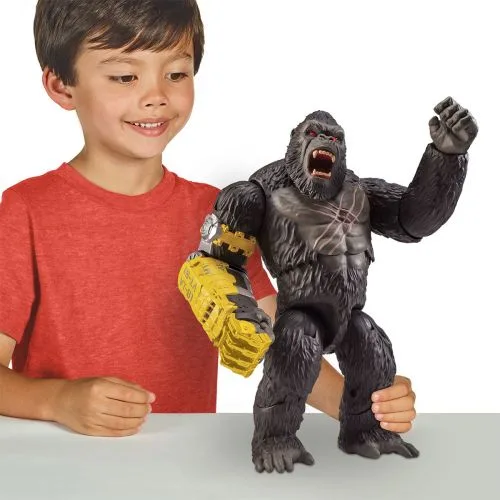 Фігурка Godzilla x Kong Мега потужний удар Конго зі звуковими ефектами для дітей 4 роки і старше колекційна іграшка