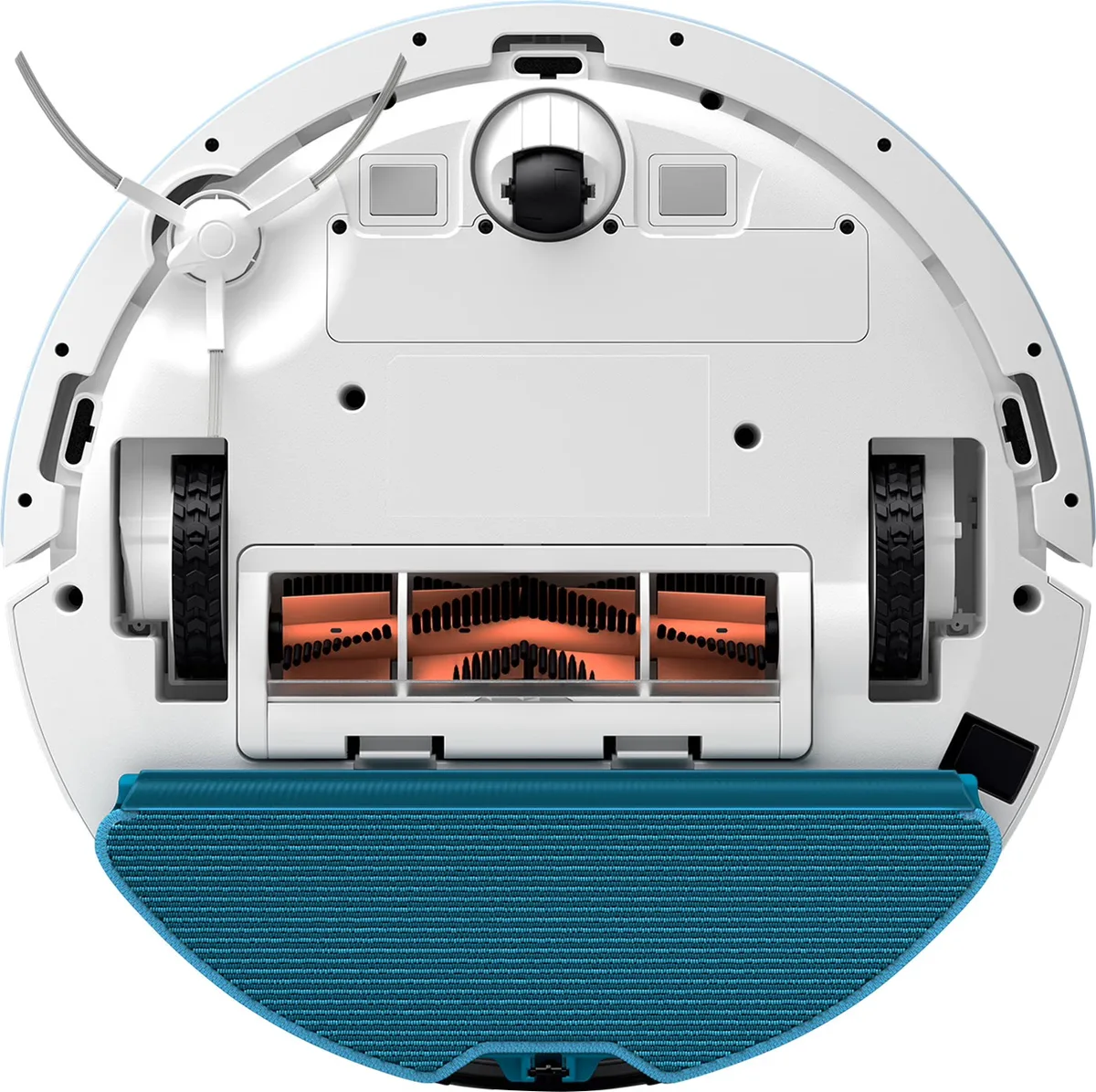 Робот-пилосос Philips Series 2000, висота 9.7 см, функція вологого прибирання, об'єм контейнера для бруду - 0.38 л, об'єм для води