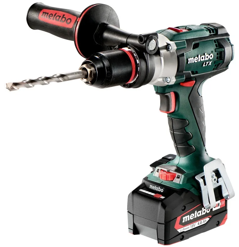 Ударний акумуляторний дриль Metabo 18 В 4 А·год 110 Нм 0-1700 об/хв