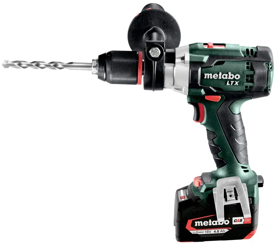 Ударний акумуляторний дриль Metabo 18 В 4 А·год 110 Нм 0-1700 об/хв