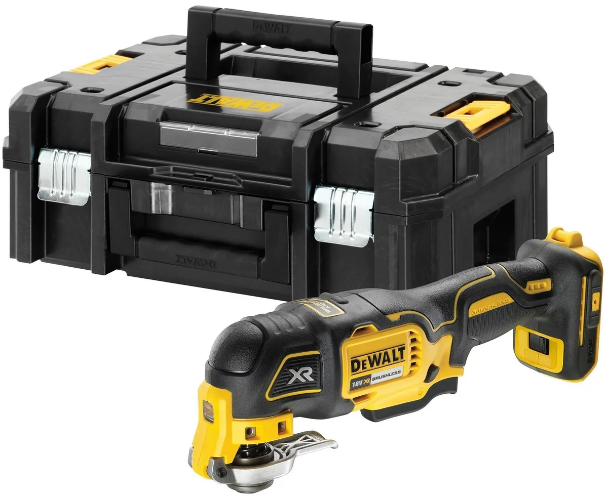 Акумуляторний універсальний інструмент DeWalt XR Li-ion 18В 20000 об/хв у кейсі 1.1 кг без акумулятора та зарядного пристрою.