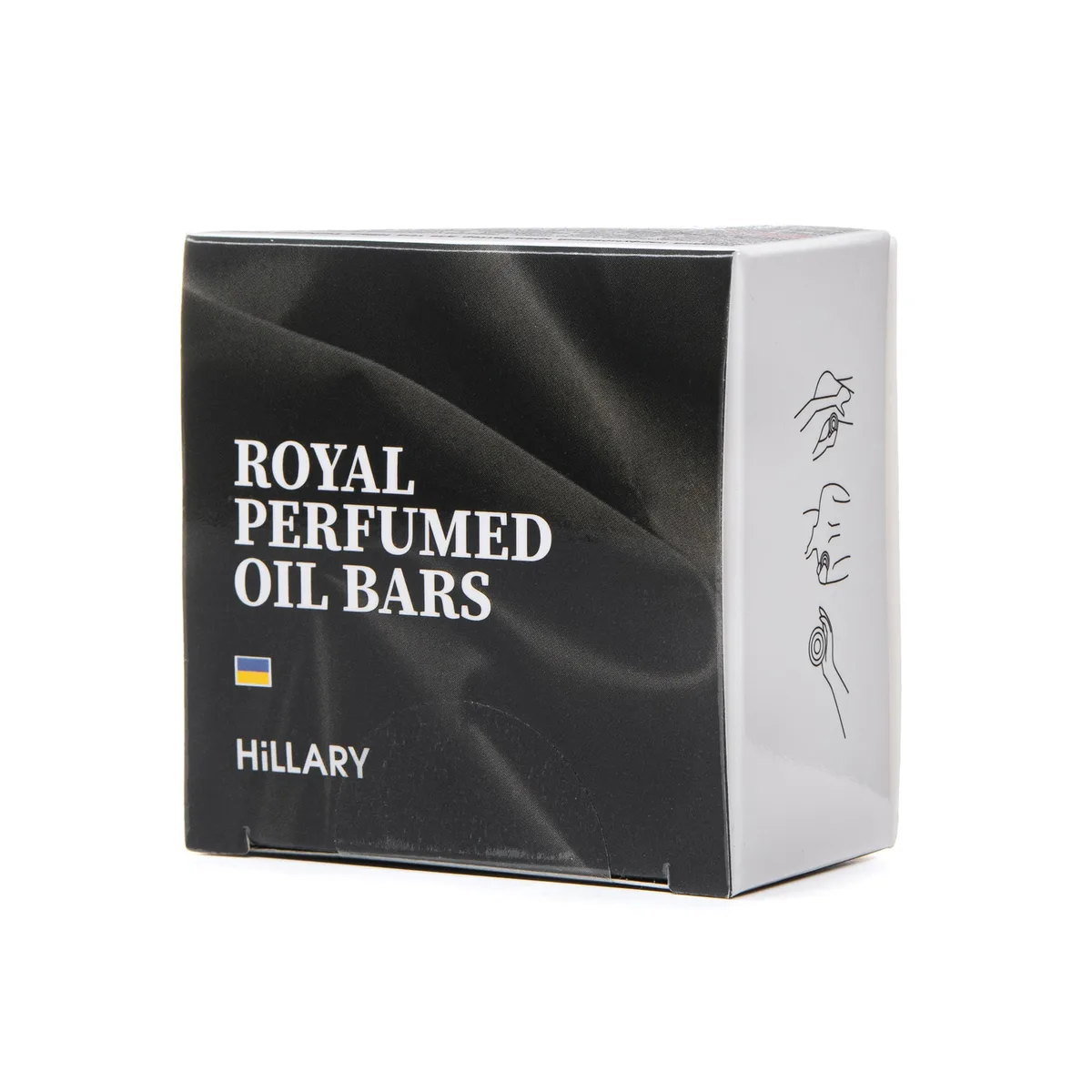 Твердий парфумований крем-баттер для тіла Hillary Perfumed Oil Bars Royal, 65 г