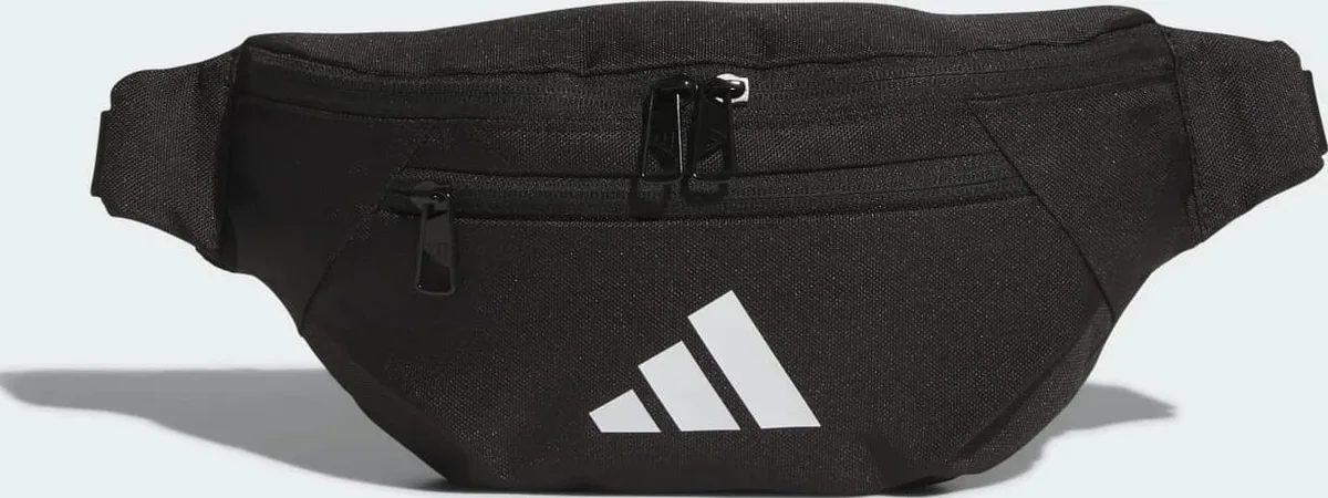 Сумка на пояс Adidas 100% перероблений поліестер 12,5х37,5 см чорна