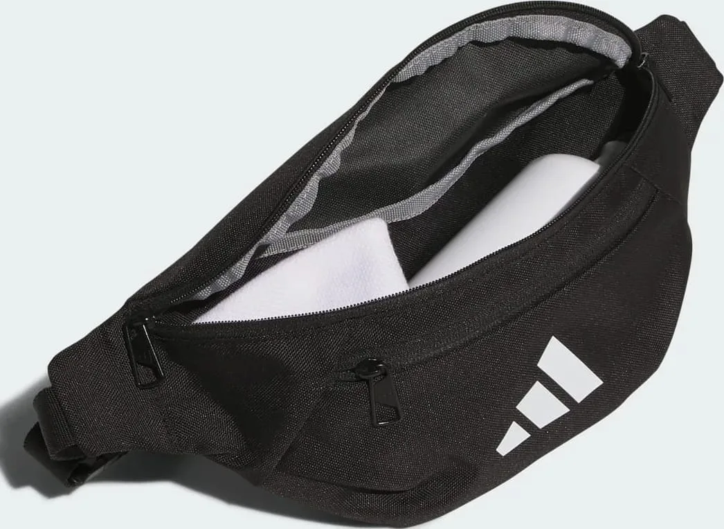 Сумка на пояс Adidas 100% перероблений поліестер 12,5х37,5 см чорна