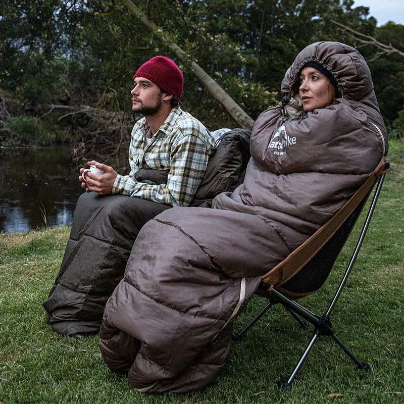 Спальник Naturehike поліестер 190Т 220х75 см коричневий