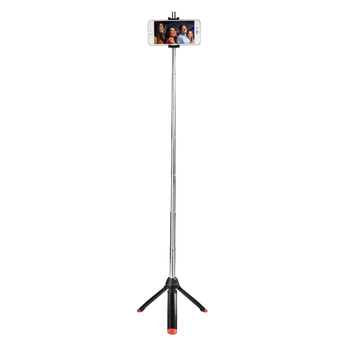 Універсальний монопод/ штатив для смартфонів, фотокамер Hama, GoPro, "Multi 4in1", 20-90 см, колір чорний