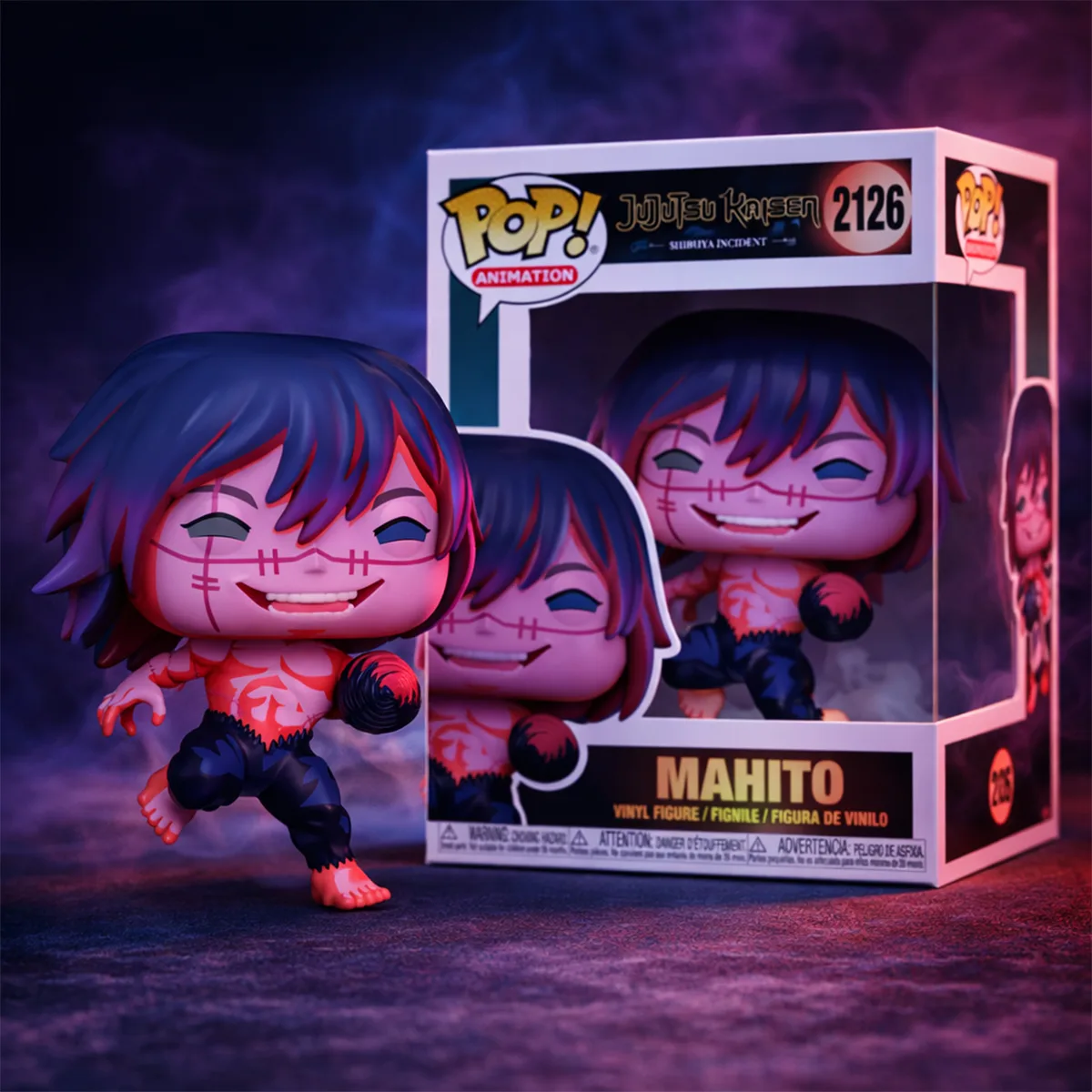 Ігрова фігурка Funko POP! вініл 10,3 см Магічна битва Махіто з дрилем