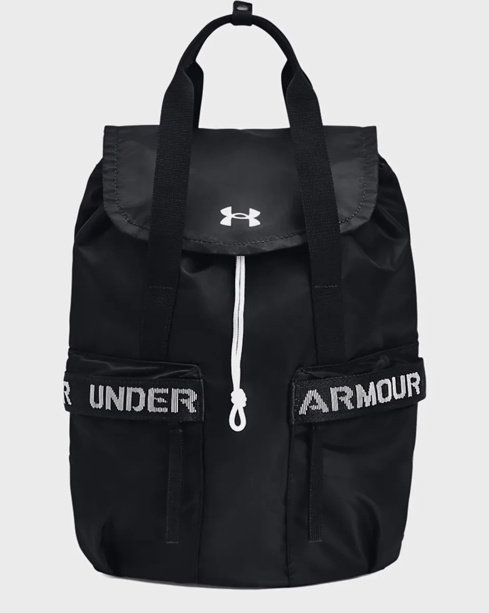 Рюкзак Under Armour 100% нейлон 34x35x15 см чорний для жінок