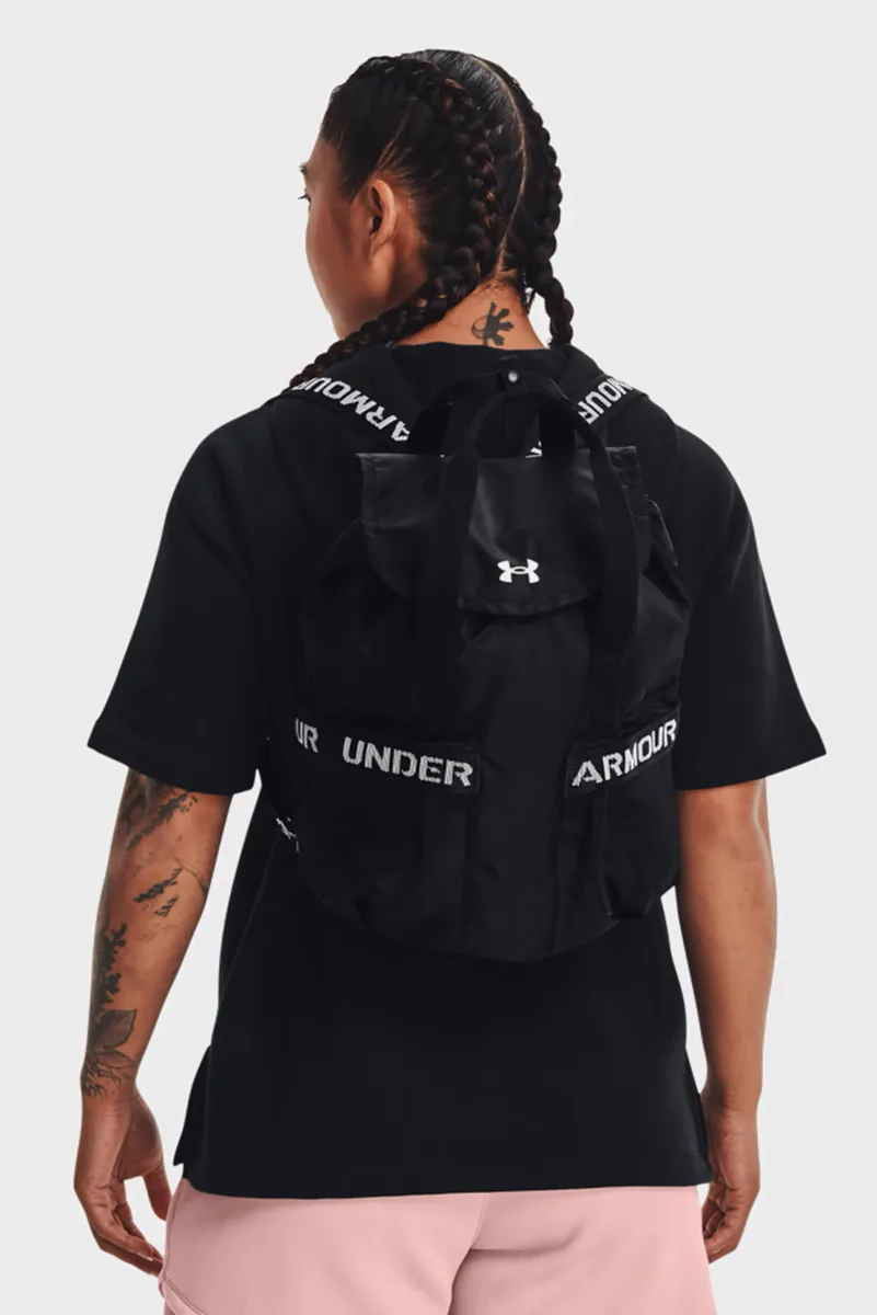 Рюкзак Under Armour 100% нейлон 34x35x15 см черный для женщин