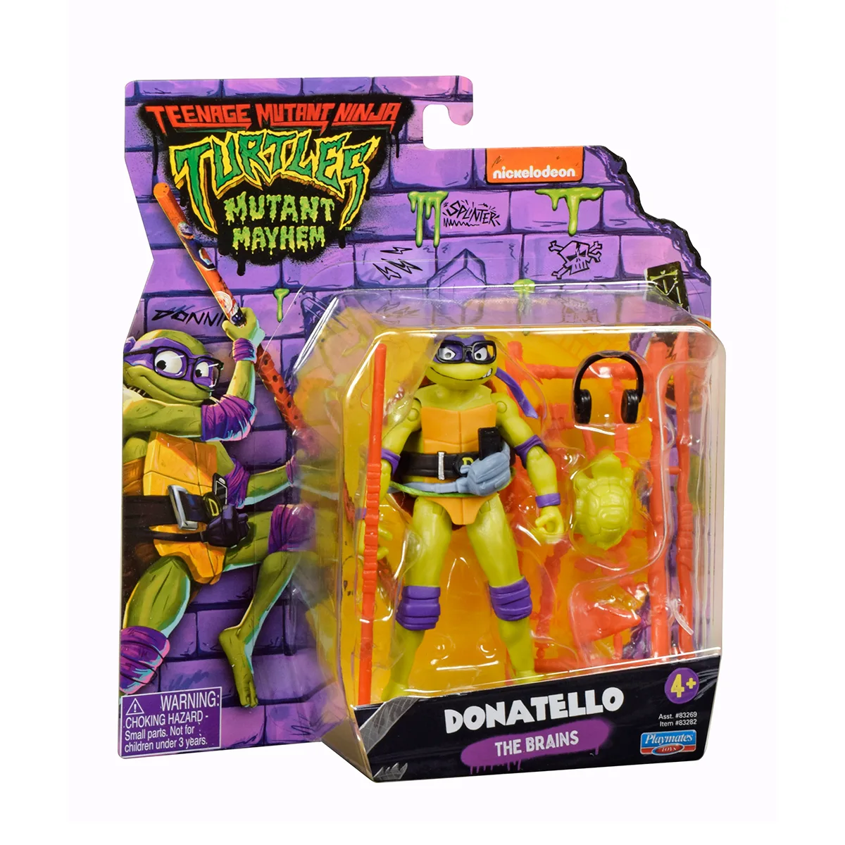 Ігрова фігурка TMNT Донателло полімер 11,5 см