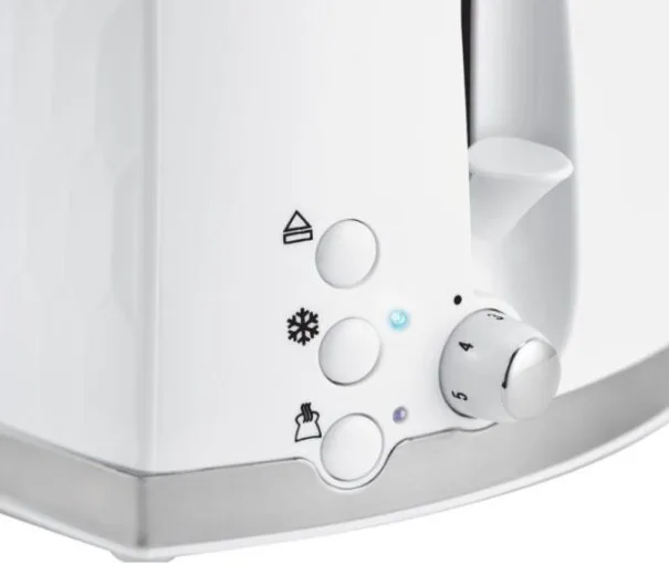 Тостер Russell Hobbs пластик 19,6х26,8х18,5 см Білий