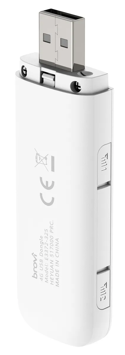 USB модем Huawei 3G 4G 88х28х11,5 мм Білий