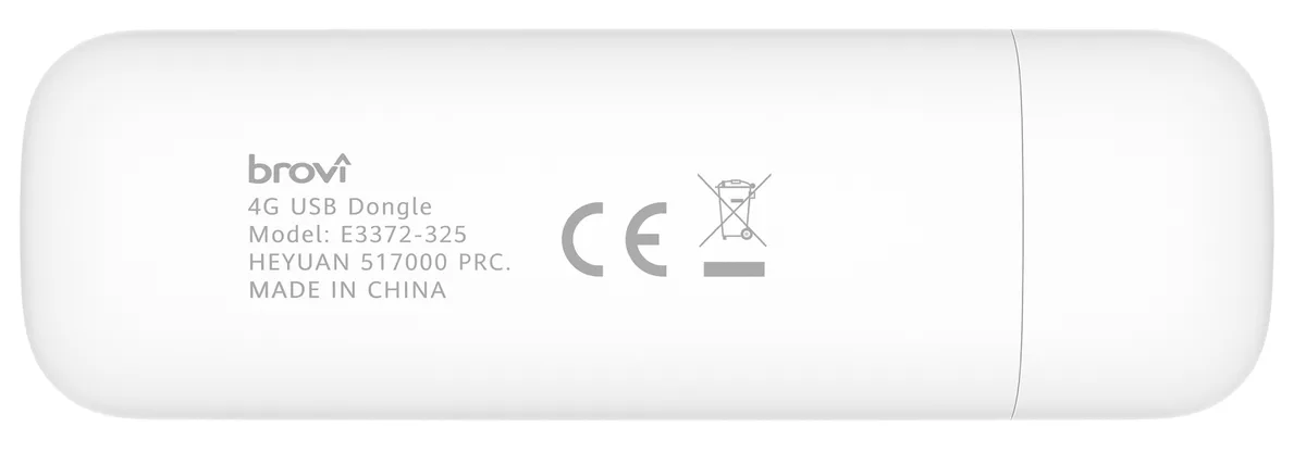 USB модем Huawei 3G 4G 88х28х11,5 мм Білий