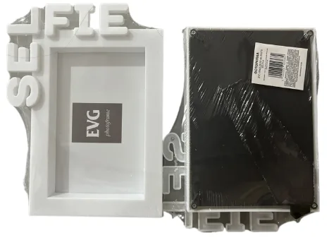 Фоторамка EVG INNO Пластик 10x15 см Білий 41x30 см