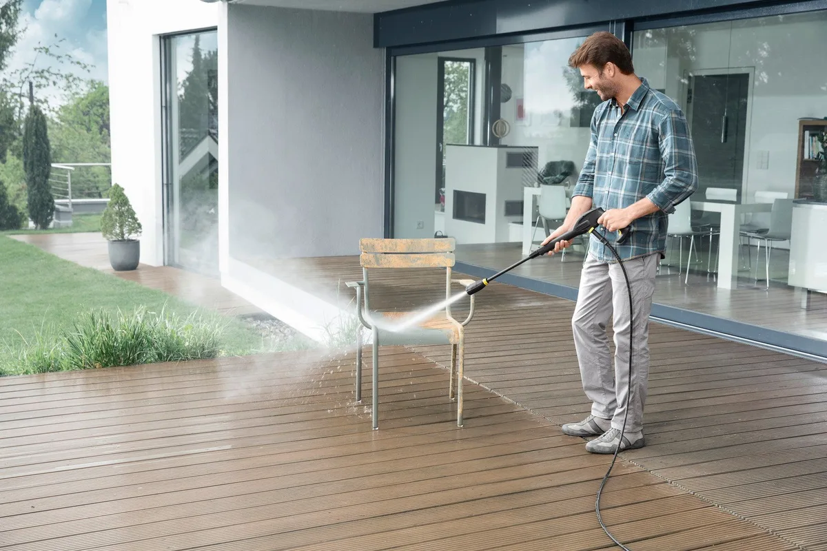 Мийка під високим тиском Karcher K2 Power Control 1400Вт, 110бар, 360л/год, шланг 5м, вага 4.34кг.