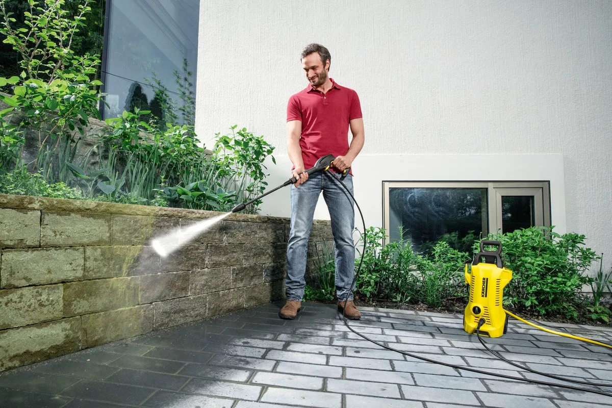 Мийка під високим тиском Karcher K2 Power Control 1400Вт, 110бар, 360л/год, шланг 5м, вага 4.34кг.