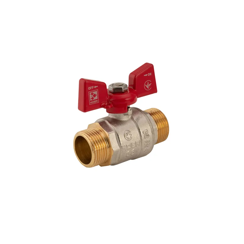 Кран шаровой Koer латунь 3/4" стальной