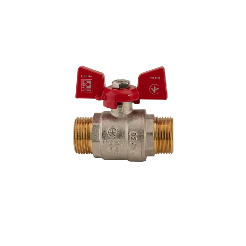 Кран шаровой Koer латунь 3/4" стальной