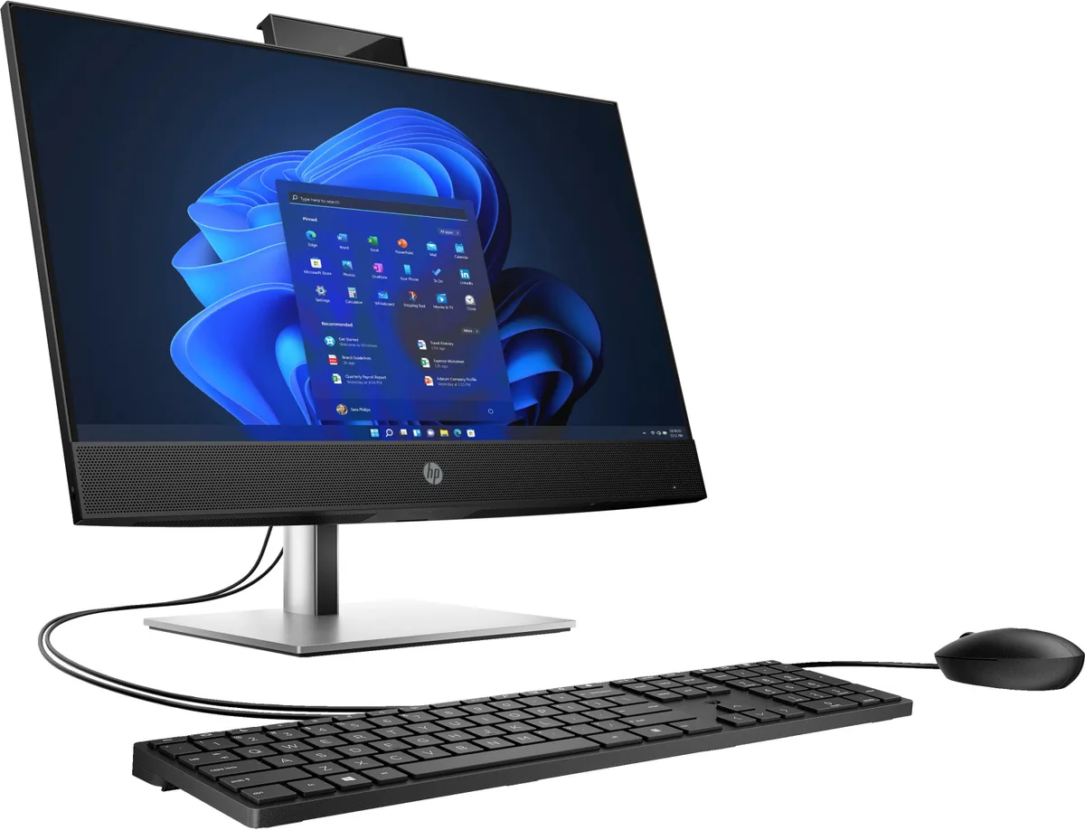 Персональный компьютер моноблок HP ProOne 440-G9 23.8" FHD IPS AG, Intel i5-13500T, 16GB, F512GB, UMA, WiFi, клавиатура + мышь, 3 года гарантии, Windows 11 Pro, черный.