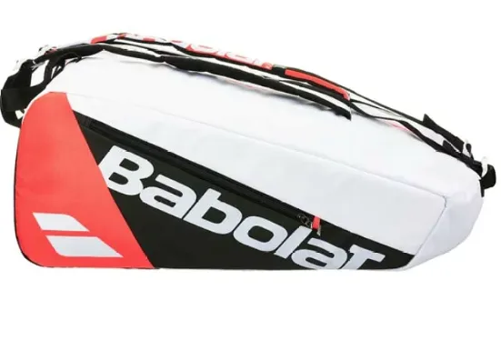 Чохол Babolat поліестер 80х35х34 см білий червоний
