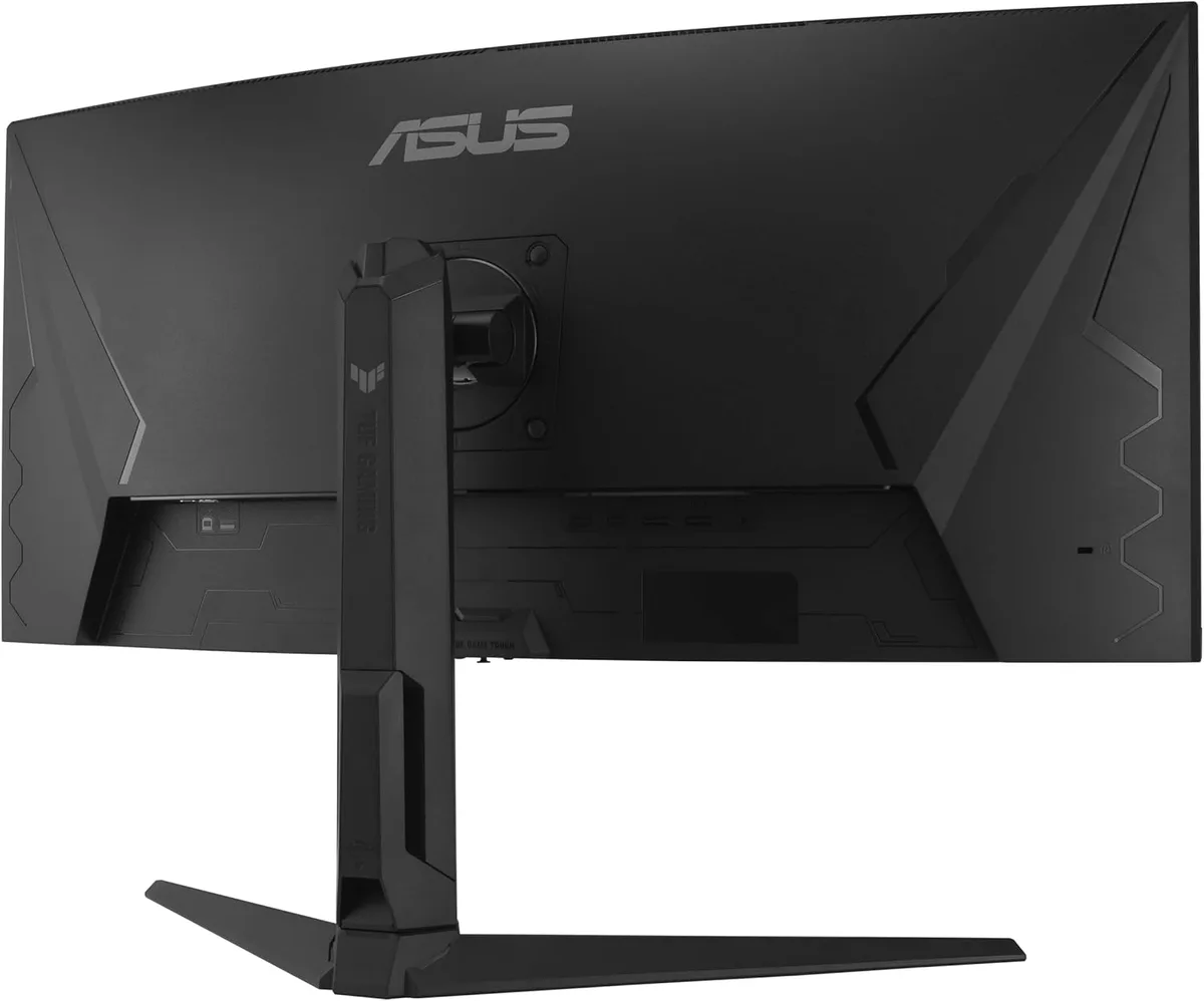 Монитор Asus 34" TUF Gaming VG34WQML5A 2xHDMI, 2xDP, 3xUSB, MM, VA, 3440x1440, 21:9, 250Hz, 0.5ms, sRGB 130%, изогнутый, AdaptiveSync, HAS, HDR400.