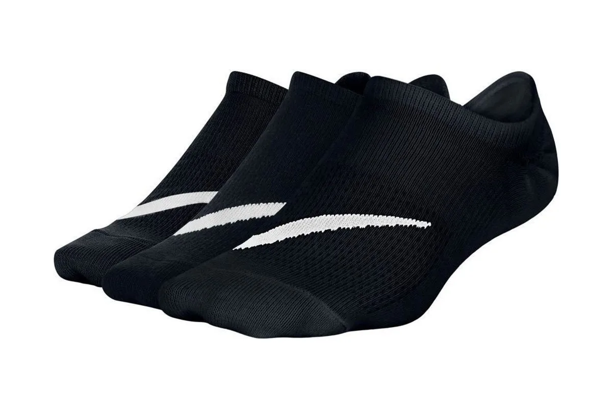 Шкарпетки Nike бавовна 34-38 чорні для дітей 3 пари
