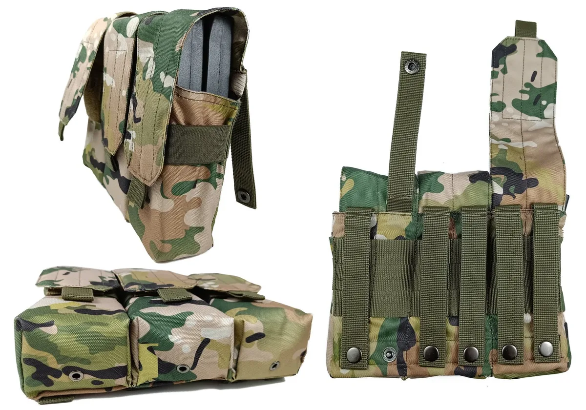 Підсумок EasyFit Cordura 1050 під 6 магазинів АК РПК трійний мультикам