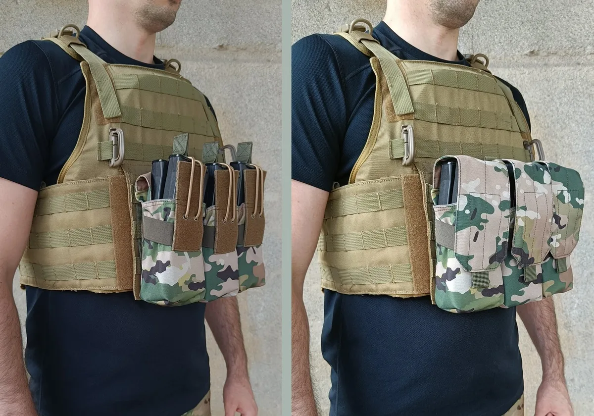 Підсумок EasyFit Cordura 1050 під 6 магазинів АК РПК трійний мультикам