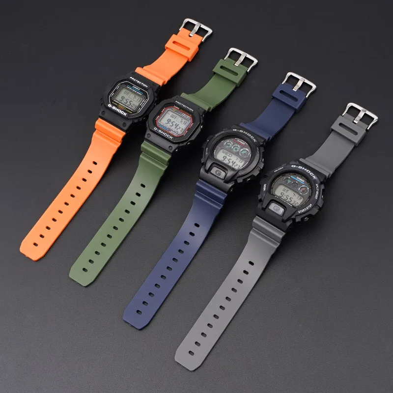 Ремінець Casio G-Shock поліуретан 20,4 см темно-синій