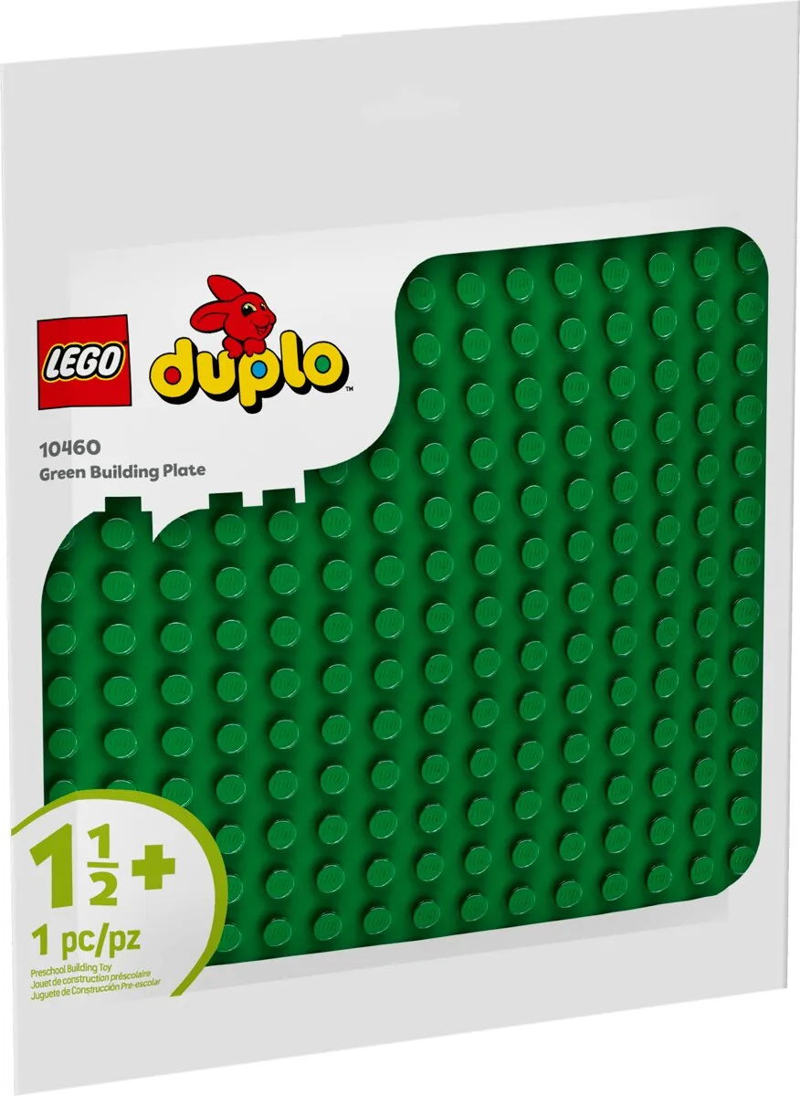 Конструктор LEGO DUPLO Пластина будівельна зелена 38х38 см