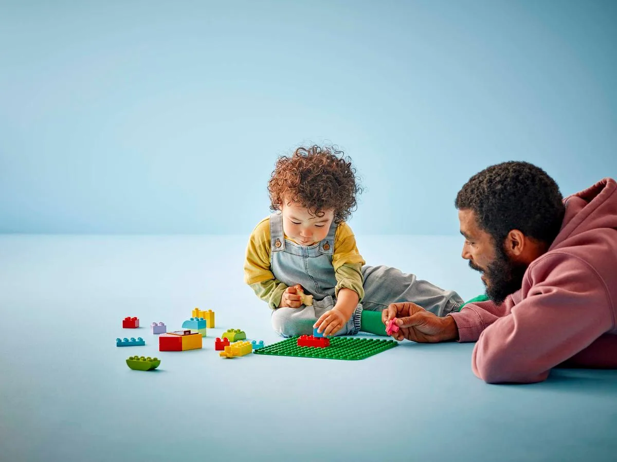 Конструктор LEGO DUPLO Пластина будівельна зелена 38х38 см