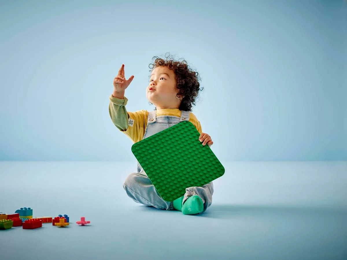 Конструктор LEGO DUPLO Пластина будівельна зелена 38х38 см