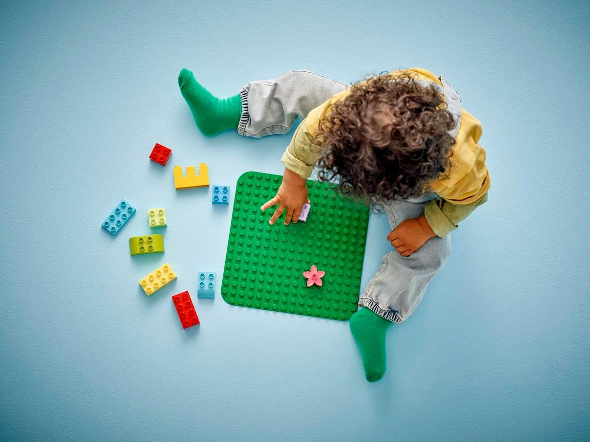Конструктор LEGO DUPLO Пластина будівельна зелена 38х38 см