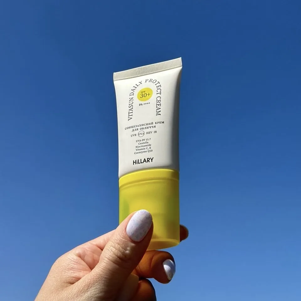 Сонцезахисна мінеральна пудра прозора з SPF 30 + Сонцезахисний крем для обличчя SPF 30+