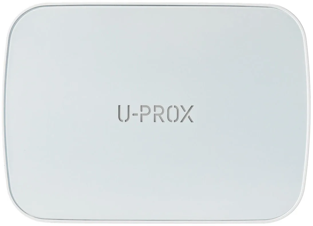 Інтелектуальна централь U-Prox MPX LE White, ethernet, wi-fi, 2 LTE, фотоверифікація, бездротова, білий