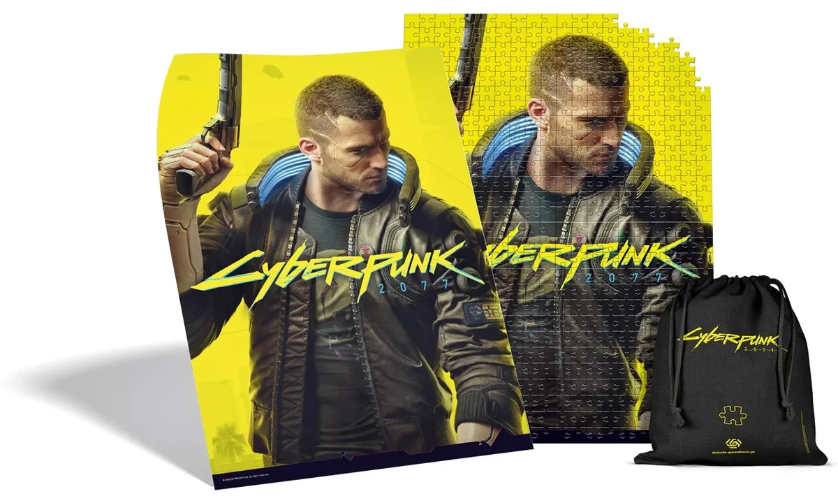Пазл GoodLoot Cyberpunk 2077: Male V 500 ел.