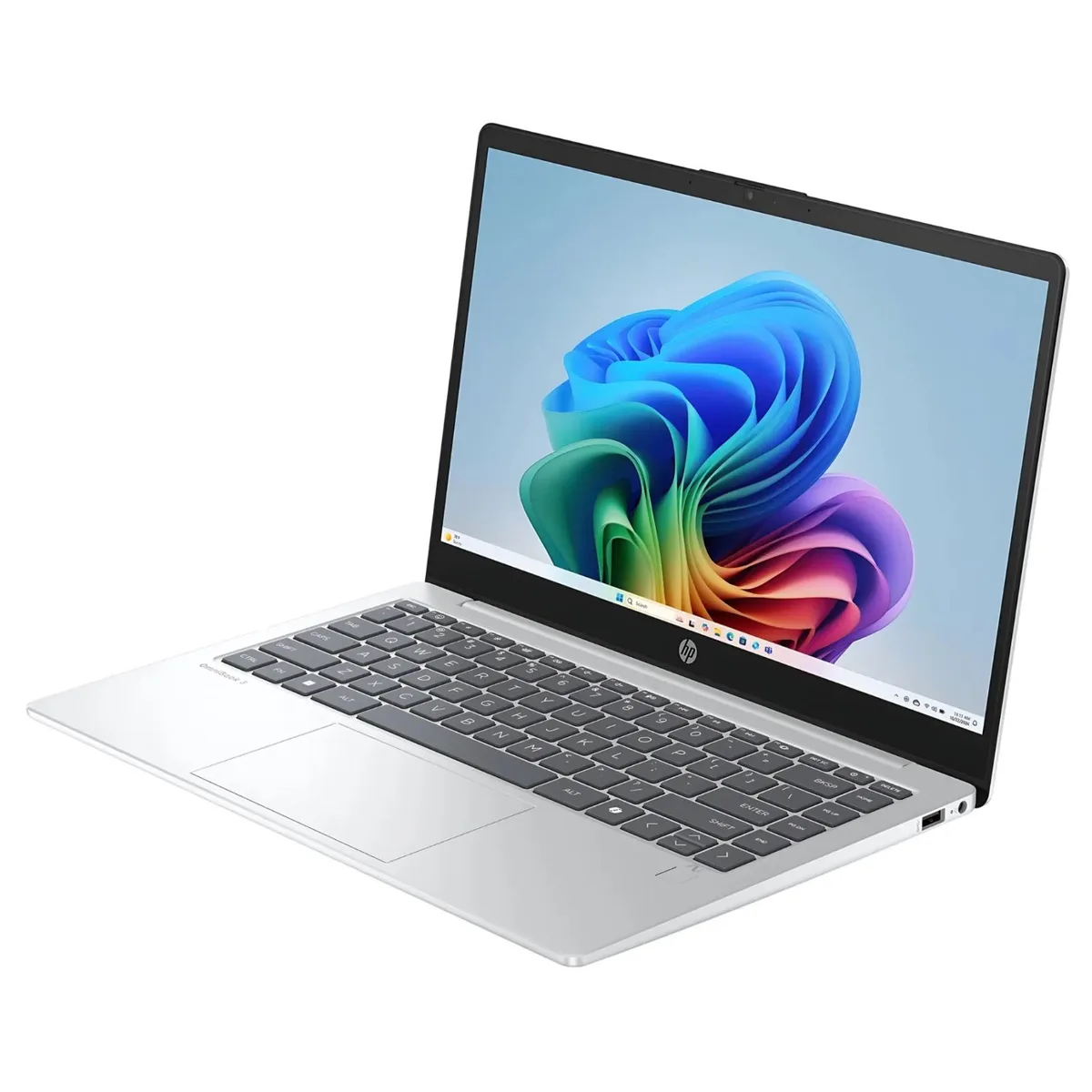 Ноутбук HP OmniBook 3 14-ha0000ua 14" FHD AG, AMD AI 7 350, 24GB, F1TB, UMA, Win11, сріблястий