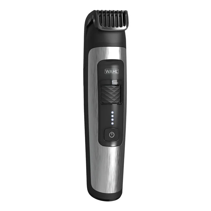 Тример Wahl Aqua Trim, акумуляторний, роторний двигун, з насадкою, чохлом та гребінцем, стальний, чорний.