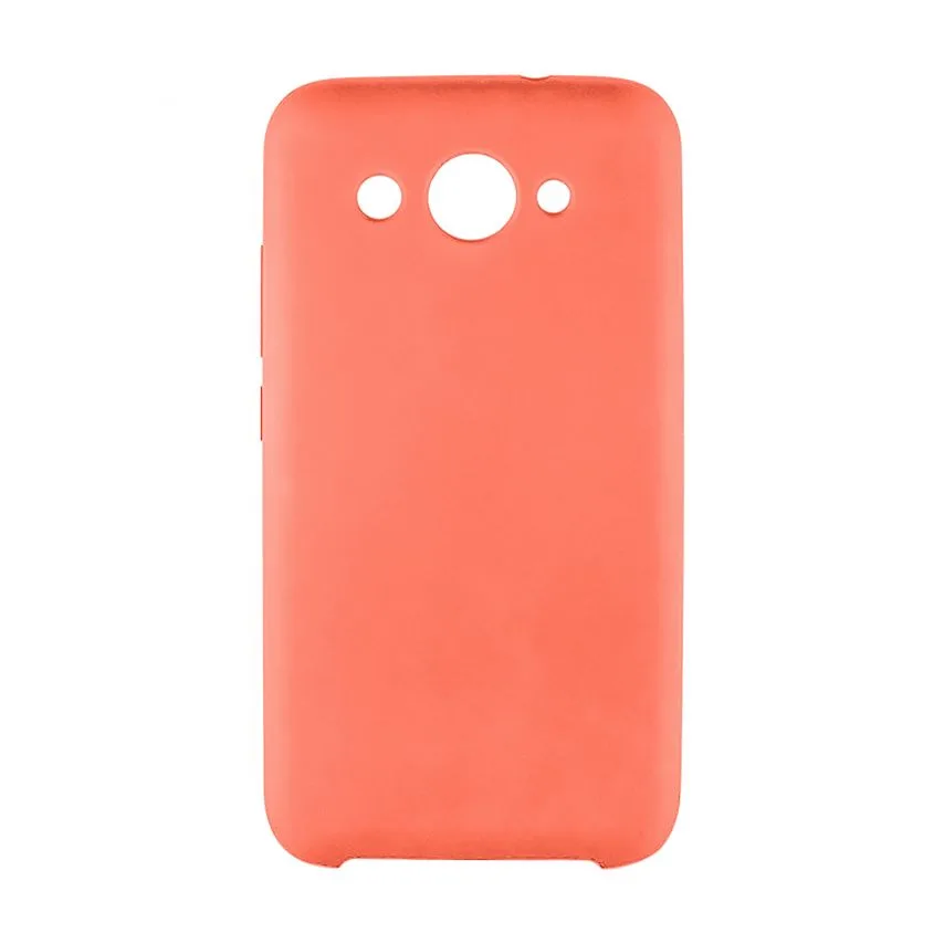 Чохол Silicone для Huawei силікон помаранчевий