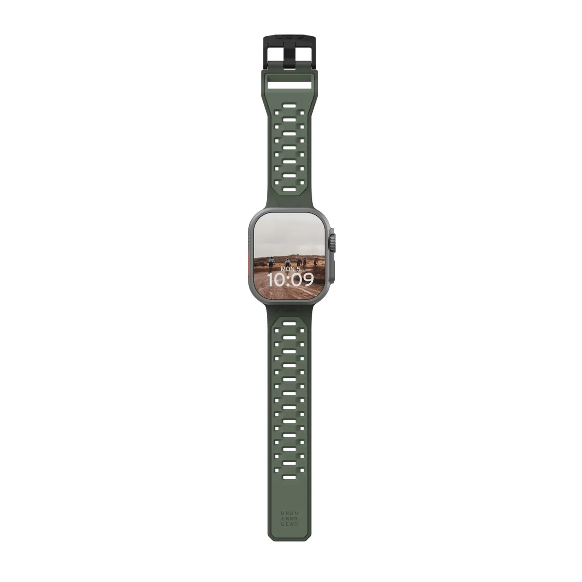 Ремешок UAG для Apple Watch Ultra 2/Ultra-49-45-44mm, Civilian, Оливково-зеленый.