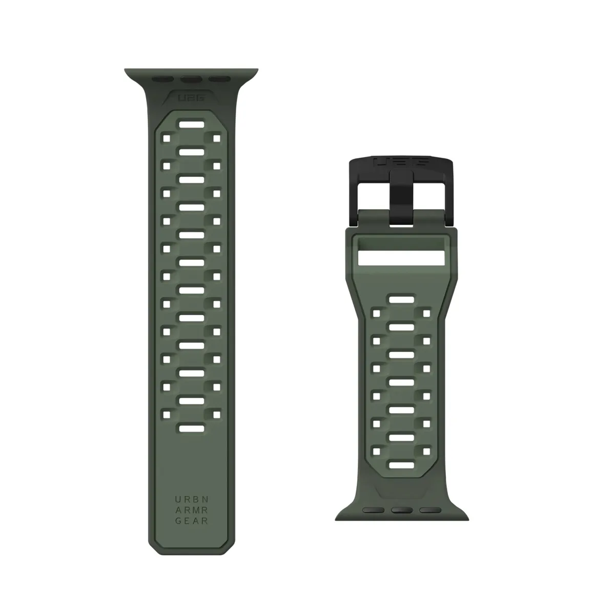 Ремешок UAG для Apple Watch Ultra 2/Ultra-49-45-44mm, Civilian, Оливково-зеленый.