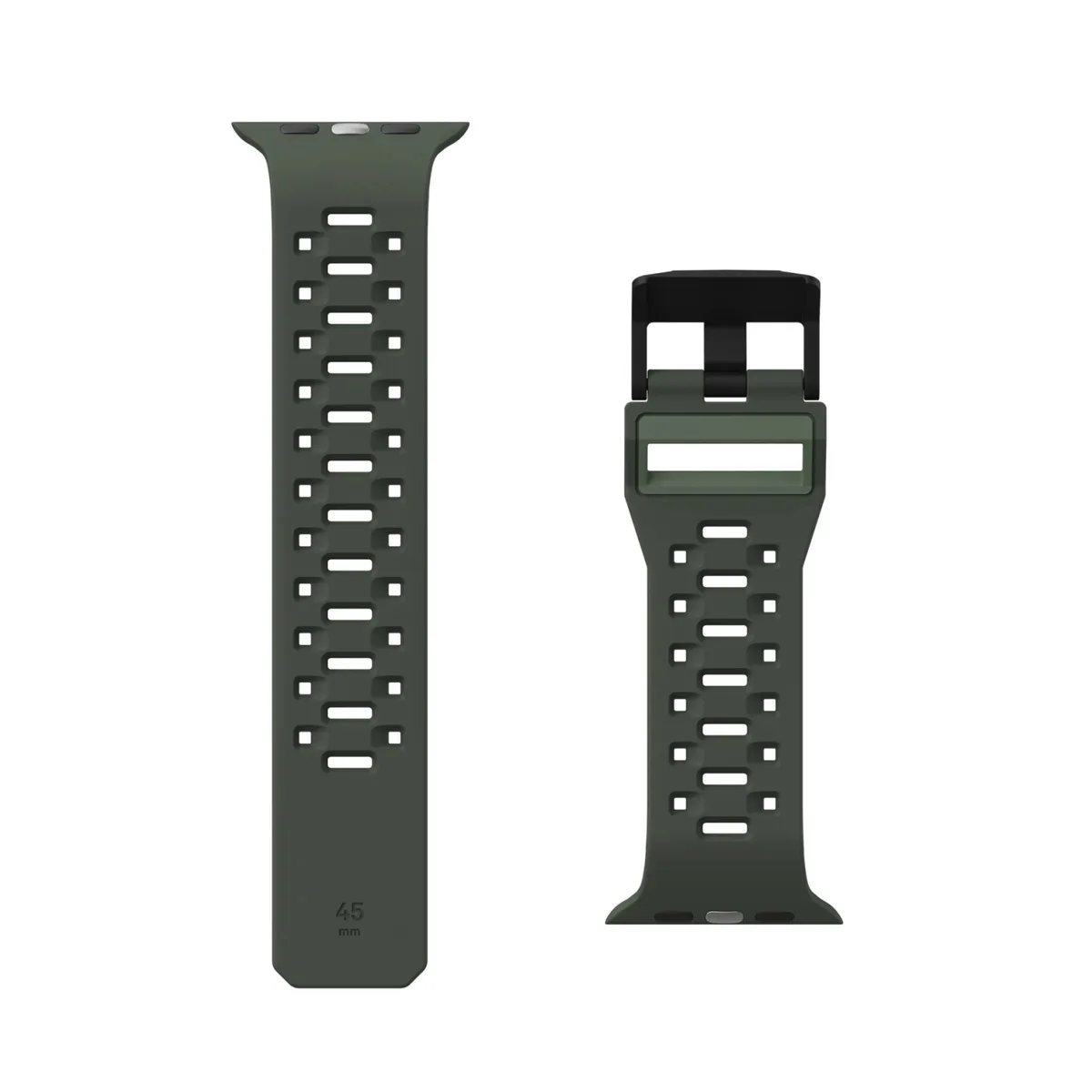 Ремешок UAG для Apple Watch Ultra 2/Ultra-49-45-44mm, Civilian, Оливково-зеленый.