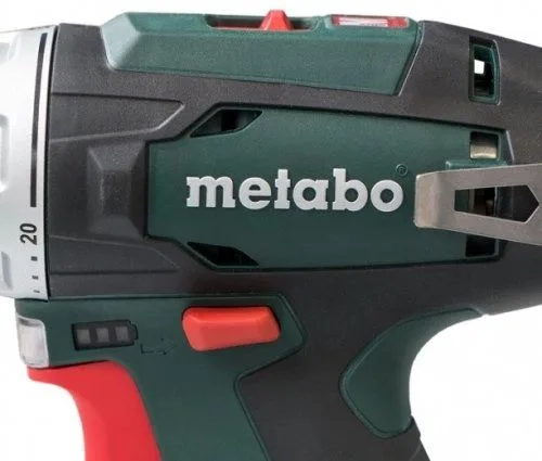 Акумуляторний дриль-шуруповерт Metabo PowerMaxx 12В 2А·год легкий бездротовий інструмент для домашніх робіт та ремонту