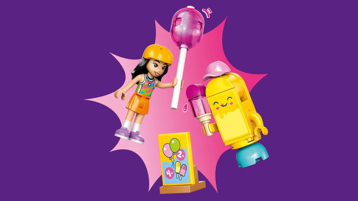 Конструктор LEGO Friends Ятка з морозивом і повітряними кульками