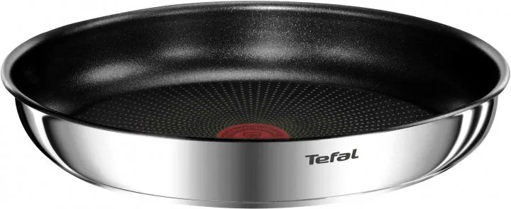 Набір кухонного посуду Tefal Ingenio Emotion, знімна ручка, 3 предмети, виготовлений з нержавіючої сталі та бакеліту.