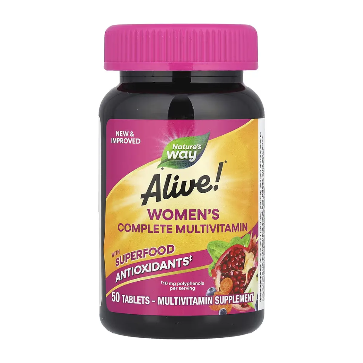 Мультивітаміни Nature's Way Women's Complete 50 таб. для підтримки жіночого організму