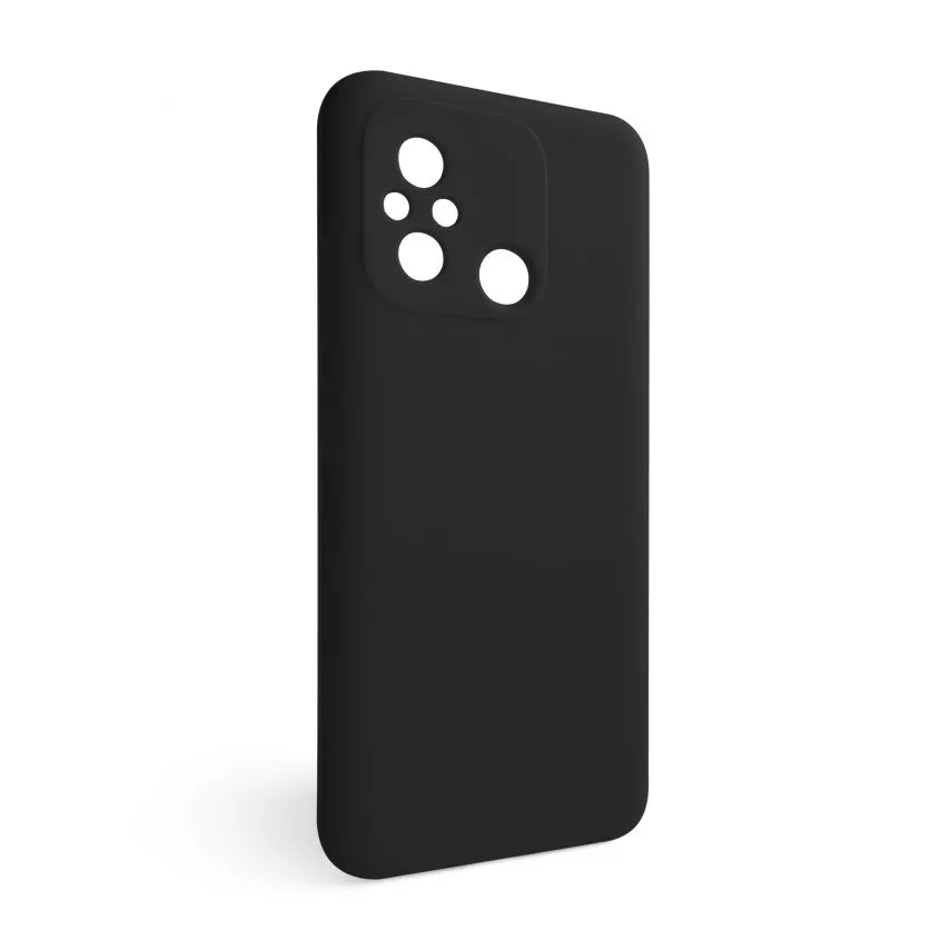 Чохол силіконовий для Xiaomi Redmi 12C чорний